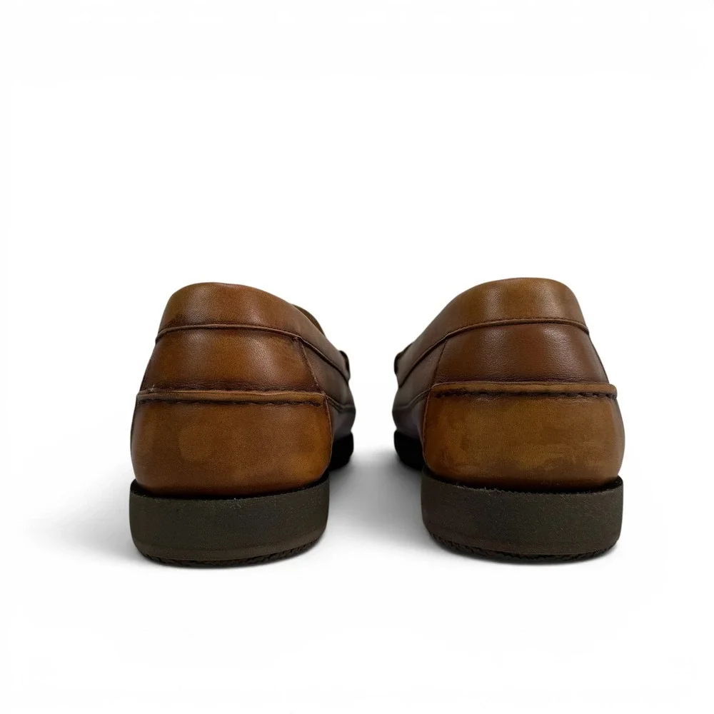 Mephisto Cap Vert Penny Loafers‎ Mens 10 Rust Brown Leather Comfort Slip On